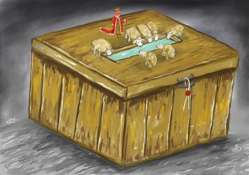 Autocracy cartoon movement